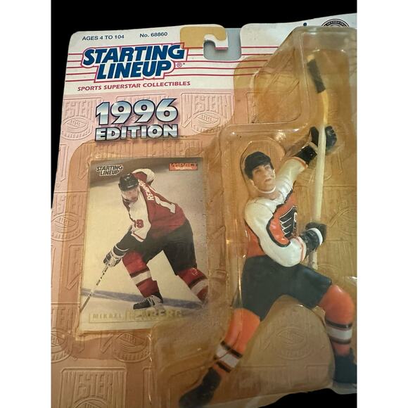 Starting Lineup Mikael Renberg Philadelphia Flyers NHL 1996 Vintage - Picture 3 of 4